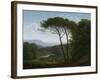 Italianate Landscape with Pines, 1795-Hendrik Voogd-Framed Art Print