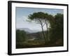 Italianate Landscape with Pines, 1795-Hendrik Voogd-Framed Art Print