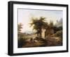 Italianate Landscape-Jean Victor Bertin-Framed Art Print