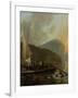 Italianate River Landscape-Adam Pijnacker-Framed Art Print