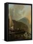 Italianate River Landscape-Adam Pijnacker-Framed Stretched Canvas