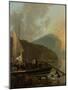 Italianate River Landscape-Adam Pijnacker-Mounted Art Print