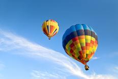 Hot Air Balloons and Clouds-italianestro-Photographic Print