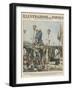 Italians Bring the Trappings of Roman Catholicism to the Ethiopians-E. Mainetti-Framed Art Print