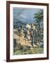 Italians in Greece 1940-Achille Beltrame-Framed Art Print