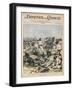 Italians in Somalia are Attacked by Rebels-null-Framed Art Print