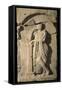 Italic Civilizations, Samnites, Relief with Figure of Psyche, from Campania Region, Italy-null-Framed Stretched Canvas