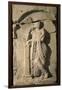 Italic Civilizations, Samnites, Relief with Figure of Psyche, from Campania Region, Italy-null-Framed Giclee Print