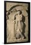 Italic Civilizations, Samnites, Relief with Figure of Psyche, from Campania Region, Italy-null-Framed Giclee Print