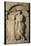 Italic Civilizations, Samnites, Relief with Figure of Psyche, from Campania Region, Italy-null-Stretched Canvas