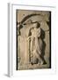 Italic Civilizations, Samnites, Relief with Figure of Psyche, from Campania Region, Italy-null-Framed Giclee Print