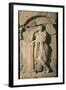 Italic Civilizations, Samnites, Relief with Figure of Psyche, from Campania Region, Italy-null-Framed Giclee Print