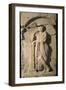 Italic Civilizations, Samnites, Relief with Figure of Psyche, from Campania Region, Italy-null-Framed Giclee Print