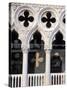 Italie, Venise / Italy, VenicePlace St. Marc, Doges Palace DetailDetail of the Doges Palace-Guy Thouvenin-Stretched Canvas