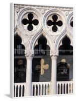 Italie, Venise / Italy, VenicePlace St. Marc, Doges Palace DetailDetail of the Doges Palace-Guy Thouvenin-Framed Photographic Print