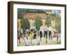 Italien Performers, Laignes, France-Vincent Booth-Framed Giclee Print