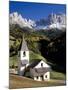 Italien, Sv¼dtirol, Villnv?VŸtal, St. Cyprian, Geislerspitzen, AuvŸen, Berglandschaft-Thonig-Mounted Photographic Print