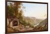 Italienische Landschaft. 1829-Franz Ludwig Catel-Framed Giclee Print