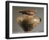 Italiote Urn Vase Incised with Geometric Patterns, from Pizzughi, Croatia, 8th Century BC-null-Framed Giclee Print