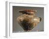 Italiote Urn Vase Incised with Geometric Patterns, from Pizzughi, Croatia, 8th Century BC-null-Framed Giclee Print