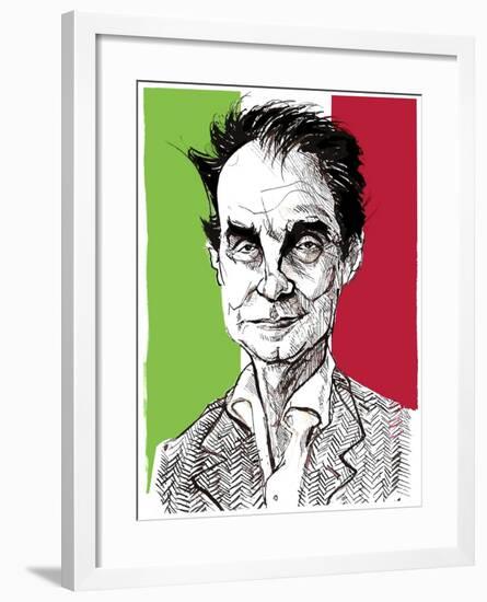 Italo Calvino-Neale Osborne-Framed Giclee Print