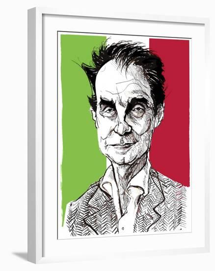 Italo Calvino-Neale Osborne-Framed Giclee Print