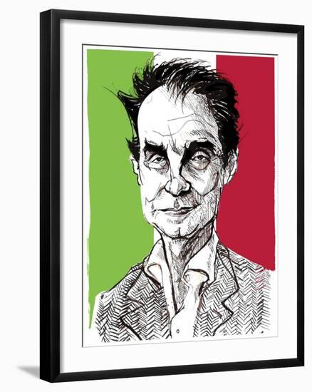 Italo Calvino-Neale Osborne-Framed Giclee Print