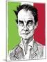 Italo Calvino-Neale Osborne-Mounted Giclee Print