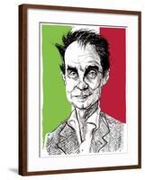 Italo Calvino-Neale Osborne-Framed Giclee Print