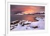 Italy, Abruzzo, Parco Nazionale Del Gran Sasso-Laga, Campotosto Lake.-Vincenzo Mazza-Framed Photographic Print