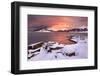 Italy, Abruzzo, Parco Nazionale Del Gran Sasso-Laga, Campotosto Lake.-Vincenzo Mazza-Framed Photographic Print