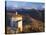 Italy, Abruzzo, Rocca Calascio, the Church of Santa Maria Della Pieta at Sunrise-Nick Ledger-Stretched Canvas