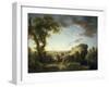 Italy, Aglie Ducal Castle, St John the Baptist Preaching-Giuseppe Camino-Framed Giclee Print