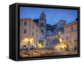 Italy, Amalfi Coast, Amalfi, the Cathedral (Duomo)-Michele Falzone-Framed Stretched Canvas