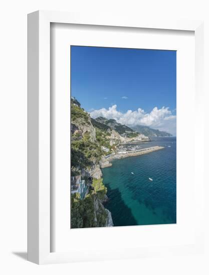 Italy, Amalfi Coast, Amalfi Town-Rob Tilley-Framed Photographic Print