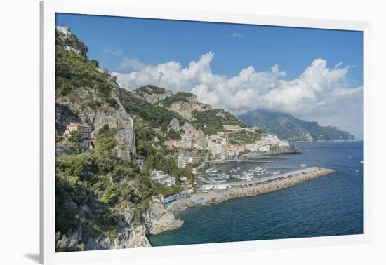 Italy, Amalfi Coast, Amalfi Town-Rob Tilley-Framed Photographic Print