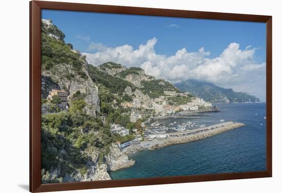 Italy, Amalfi Coast, Amalfi Town-Rob Tilley-Framed Photographic Print