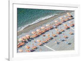 Italy, Amalfi Coast, Positano Beach-Rob Tilley-Framed Photographic Print