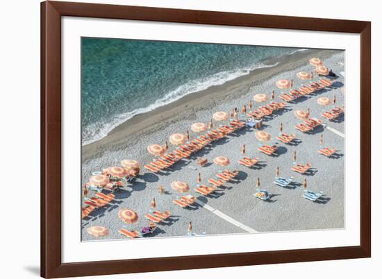 Italy, Amalfi Coast, Positano Beach-Rob Tilley-Framed Photographic Print