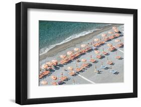 Italy, Amalfi Coast, Positano Beach-Rob Tilley-Framed Photographic Print