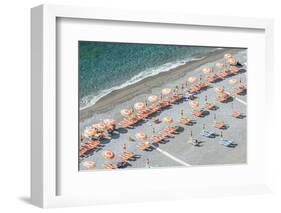 Italy, Amalfi Coast, Positano Beach-Rob Tilley-Framed Photographic Print