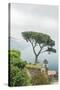 Italy, Amalfi Coast, Ravello, View of Coastline from Villa Rufolo-Rob Tilley-Stretched Canvas