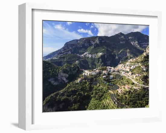 Italy, Amalfi Coast, Ravello, Villa Cimbrone, Gardens-Michele Falzone-Framed Photographic Print