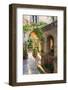 Italy, Amalfi Coast, Ravello, Villa Rufolo. Cloister-Francesco Iacobelli-Framed Photographic Print