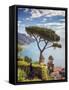 Italy, Amalfi Coast, Ravello, Villa Rufolo (MR)-Michele Falzone-Framed Stretched Canvas