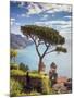 Italy, Amalfi Coast, Ravello, Villa Rufolo (MR)-Michele Falzone-Mounted Photographic Print