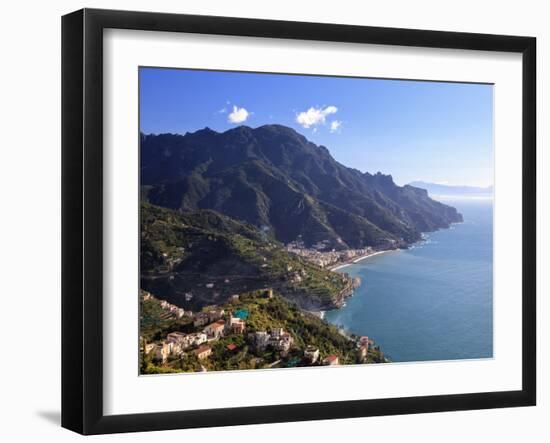 Italy, Amalfi Coast, Ravello, Villa Rufolo-Michele Falzone-Framed Photographic Print