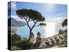 Italy, Amalfi Coast, Ravello, Villa Rufolo-Michele Falzone-Stretched Canvas