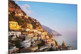 Italy, Amalfi Coast, Salerno Province. View of Positano.-Ken Scicluna-Mounted Photographic Print