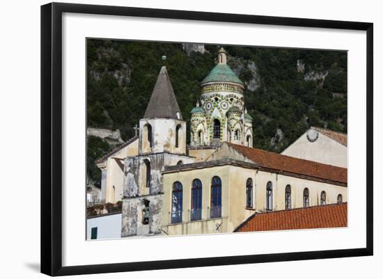 Italy, Amalfi, Morning Light on the Cathedral of St. Andrew.-Terry Eggers-Framed Photographic Print